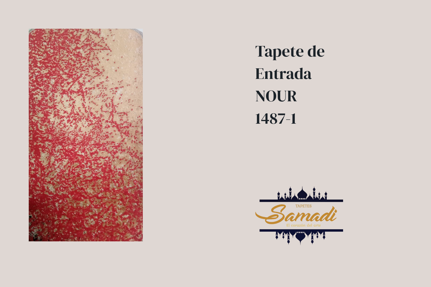 Tapete de Entrada Nour