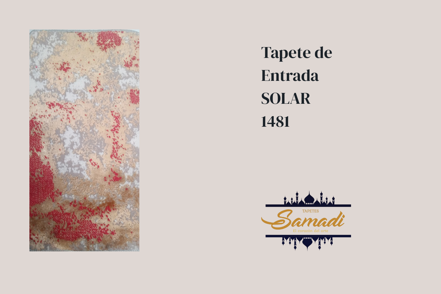 Tapete de Entrada Solar