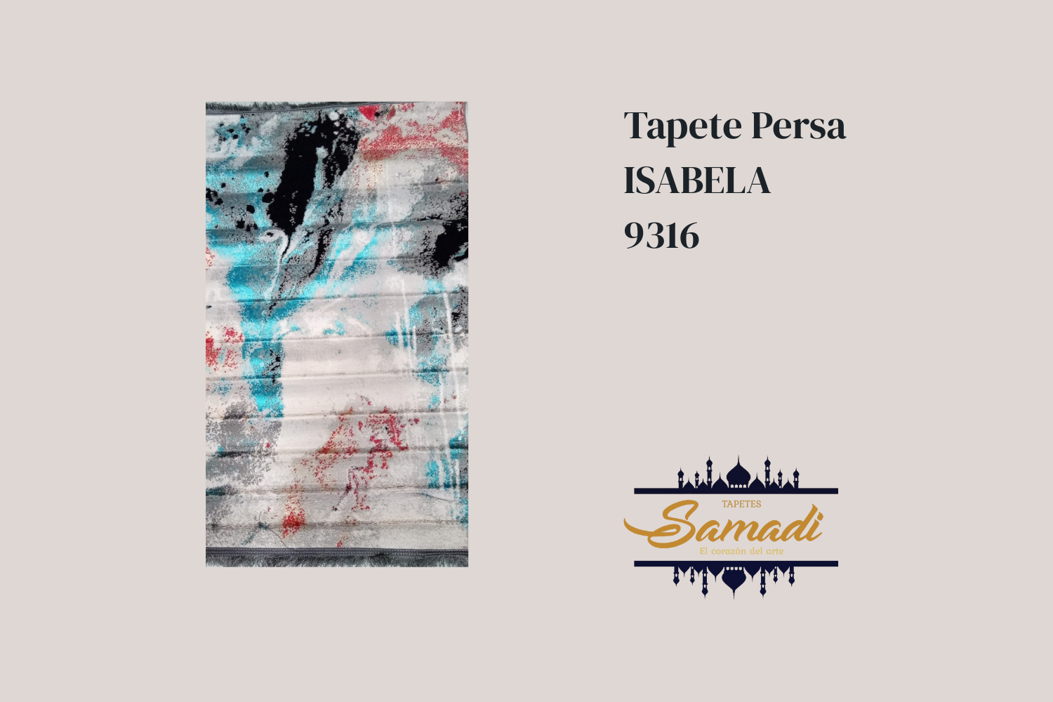 Tapete Moderno Isabela