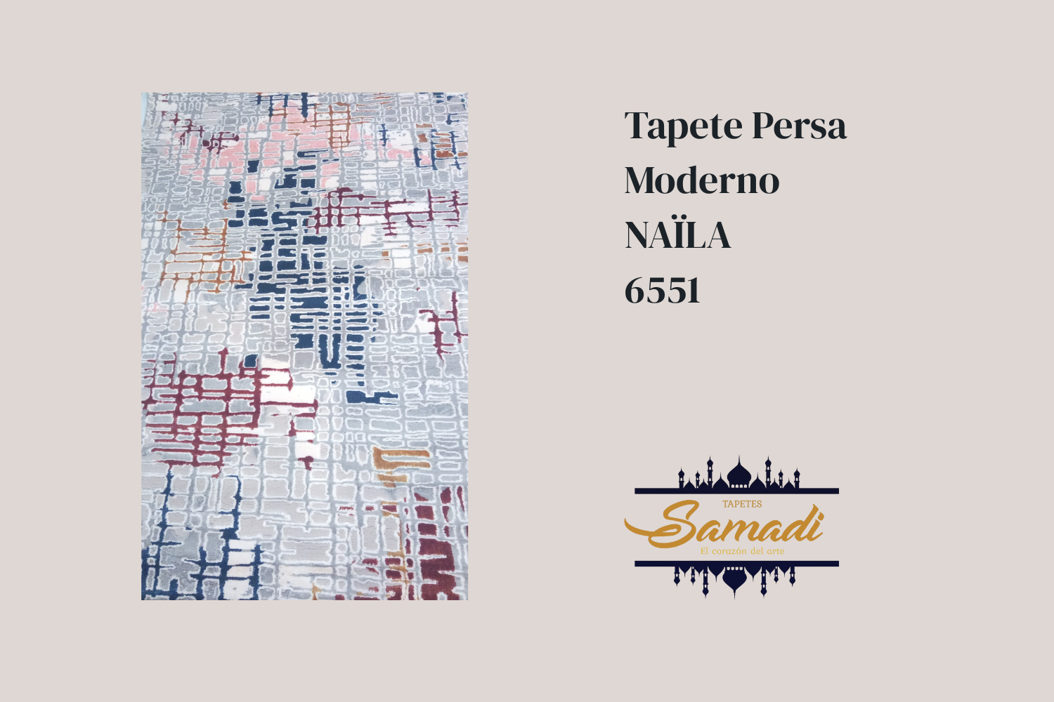 Tapete Moderno Naïla